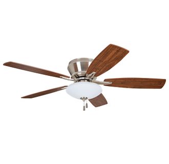 Ellington Fans ATM52BNK5C Brushed Polished Nickel Atmos 52 ...