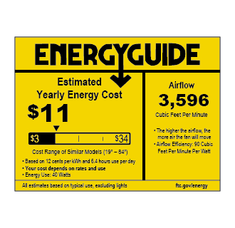 A thumbnail of the Fanimation Coop-52 Energy Guide