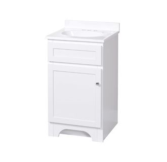 A thumbnail of the Foremost COT1816 Columbia 18" white bath vanity combo