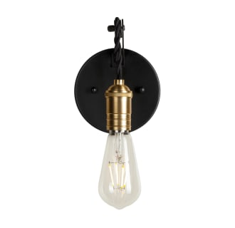 A thumbnail of the Forte Lighting 7061-01 Black and Soft Gold Alternate View 1