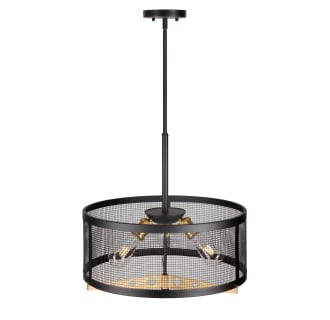 A thumbnail of the Forte Lighting 7119-03 Black and Soft Gold Alternate View 1