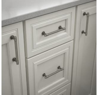 A thumbnail of the Franklin Brass P29617K-B Heirloom Silver Hardware on White Cabinetry