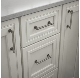 A thumbnail of the Franklin Brass P29618K-B Heirloom Silver Hardware on White Cabinetry