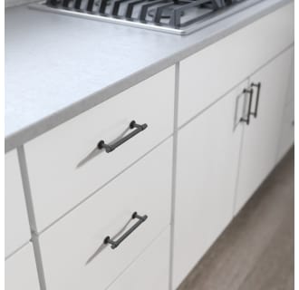 A thumbnail of the Franklin Brass P29618K-B Soft Iron Hardware on White Cabinetry