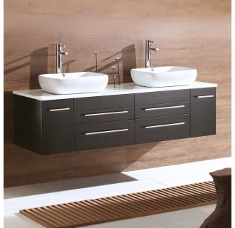 A thumbnail of the Fresca FCB6119-V Fresca-FCB6119-V-In Bathroom View Black