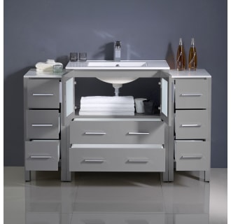 A thumbnail of the Fresca FCB62-123012-I Fresca-FCB62-123012-I-Installed View with Doors and Drawers Open