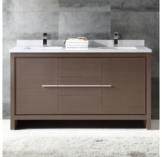 A thumbnail of the Fresca FCB8119-U Fresca-FCB8119-U-In Bathroom View Gray Oak