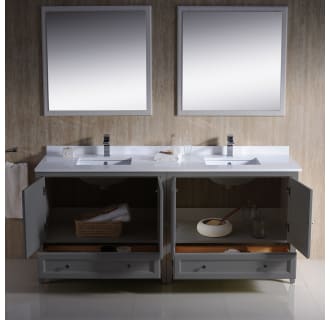 A thumbnail of the Fresca FVN20-3636 Fresca-FVN20-3636-Installed View with Doors and Drawers Open