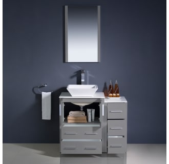 A thumbnail of the Fresca FVN62-2412-VSL Fresca-FVN62-2412-VSL-Installed View with Doors and Drawers Open