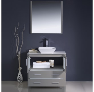 A thumbnail of the Fresca FVN6236-VSL Fresca-FVN6236-VSL-Installed View with Doors and Drawers Open