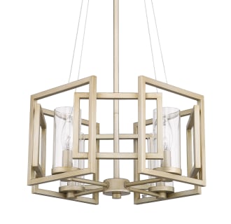 A thumbnail of the Golden Lighting 6068-4P Chandelier with Light Off - WG