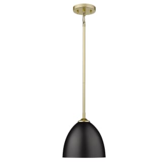A thumbnail of the Golden Lighting 6956-S Pendant with Canopy - OG-BLK