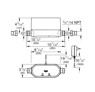 A thumbnail of the Grohe 22503LN0 Alternate View