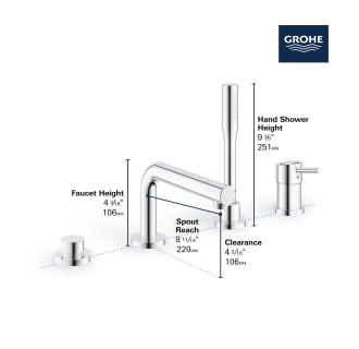 A thumbnail of the Grohe 19 576 Alternate Image