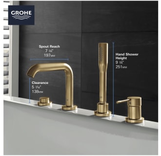 A thumbnail of the Grohe 19 578 A Alternate Image