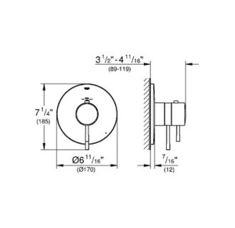 A thumbnail of the Grohe 19 987 Grohe 19 987