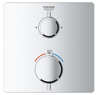 Grohe K19865-35026R-EN0 Grohflex Thermostat Trim with Rough-In Grohe K19865-35026R-EN0 Grohflex Thermostat Trim with Rough-In