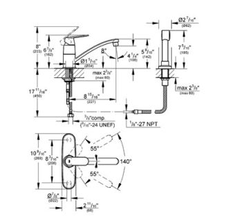 A thumbnail of the Grohe 31 353 Grohe 31 353
