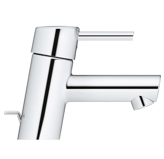 A thumbnail of the Grohe 34 702 Grohe-34 702-Side view of low profile bathroom faucet