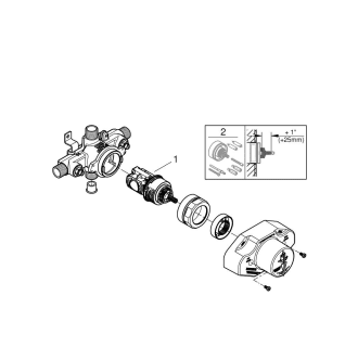 A thumbnail of the Grohe 35 015 Alternate View