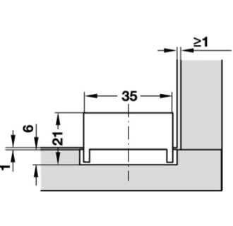 A thumbnail of the Hafele 361.49.701 Alternate View