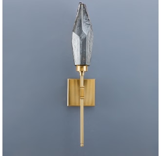 A thumbnail of the Hammerton Studio IDB0050-04 Chilled Smoke Glass with Heritage Brass Finish