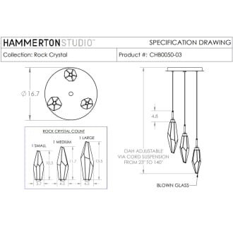 A thumbnail of the Hammerton Studio CHB0050-03 CHB0050-03 Specifications