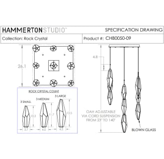 A thumbnail of the Hammerton Studio CHB0050-09 CHB0050-09 Specifications