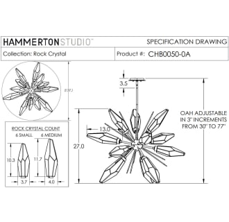 A thumbnail of the Hammerton Studio CHB0050-0A CHB0050-0A Specifications