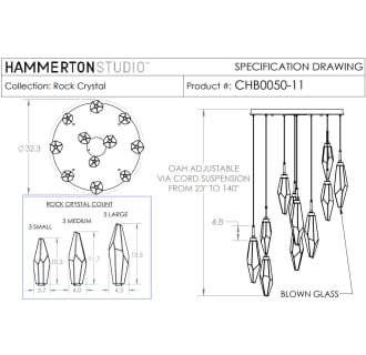 A thumbnail of the Hammerton Studio CHB0050-11 CHB0050-11 Specifications