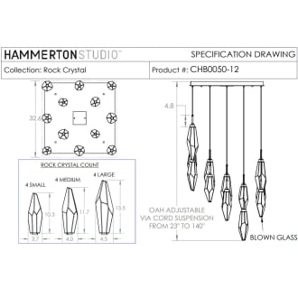 A thumbnail of the Hammerton Studio CHB0050-12 CHB0050-12 Specifications