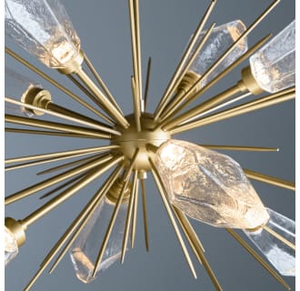 A thumbnail of the Hammerton Studio PLB0050-0A Chilled Clear Glass with Gilded Brass Finish