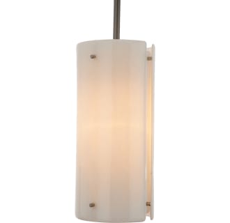A thumbnail of the Hammerton Studio PLB0044-07 Ivory Wisp Glass with Metallic Beige Silver Finish