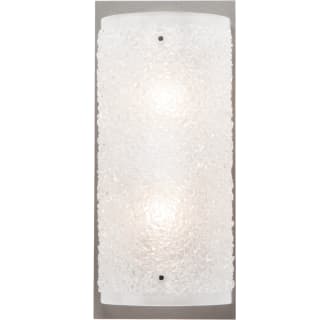 A thumbnail of the Hammerton Studio CSB0044-13 Frosted Rimelight Glass with Metallic Beige Silver Finish