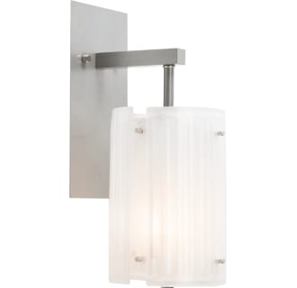 A thumbnail of the Hammerton Studio IDB0044-14 Strata Frosted Glass with Metallic Beige Silver Finish