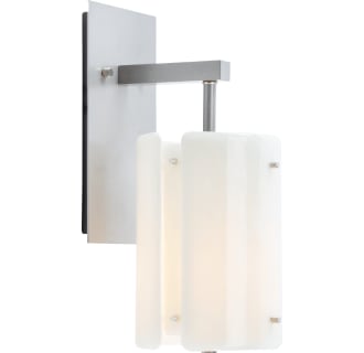 A thumbnail of the Hammerton Studio IDB0044-14 Ivory Wisp Glass with Metallic Beige Silver Finish