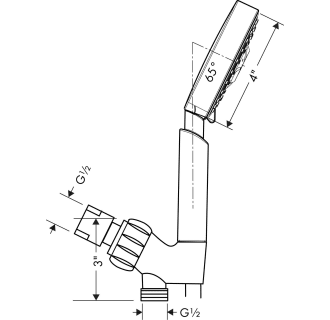 A thumbnail of the Hansgrohe 04518 Alternate Image