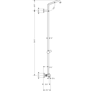 A thumbnail of the Hansgrohe 04536 Alternate Image