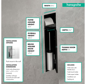 A thumbnail of the Hansgrohe 56062 Alternate Image