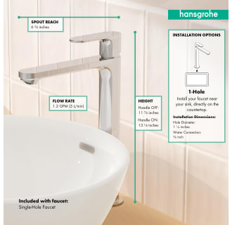 A thumbnail of the Hansgrohe 72524 Alternate Image