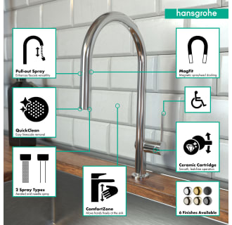A thumbnail of the Hansgrohe 72801 Alternate Image
