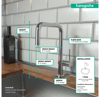 A thumbnail of the Hansgrohe 72806 Alternate Image