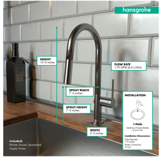 A thumbnail of the Hansgrohe 72846 Alternate Image