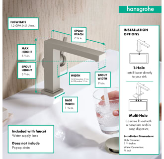 A thumbnail of the Hansgrohe 73021 Alternate Image