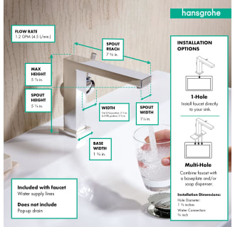 A thumbnail of the Hansgrohe 73021 Alternate Image