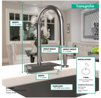 A thumbnail of the Hansgrohe 73837 Alternate Image