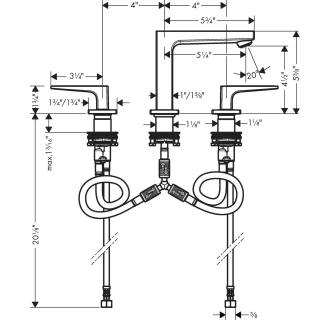 A thumbnail of the Hansgrohe 74518 Alternate Image