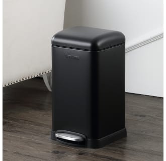 A thumbnail of the happimess HPM1012-TRASH-CAN Lifestyle - Black