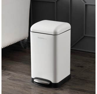 A thumbnail of the happimess HPM1012-TRASH-CAN Lifestyle - White