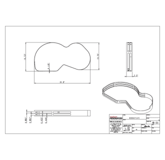 A thumbnail of the Hardware Resources BCSO218-LH Dimensions